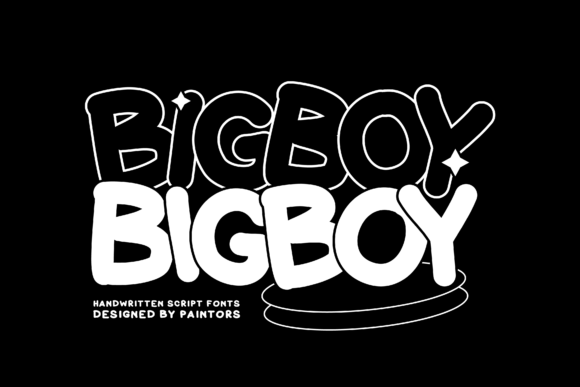 Bigboy: A Whimsical and Playful Typeface for Web Design