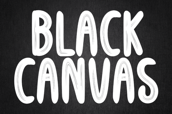 Black Canvas: A Script Font Built for Real Projects