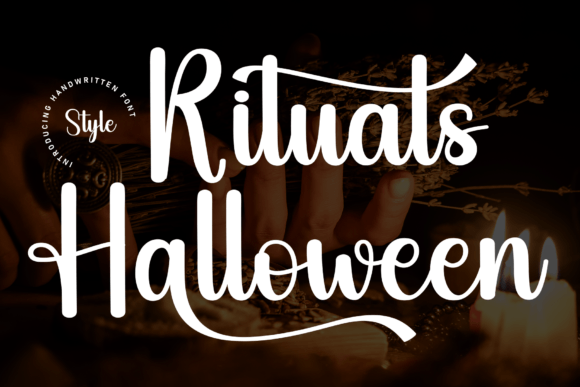 Crafting a Sweet Touch: Introducing Rituals Halloween Font