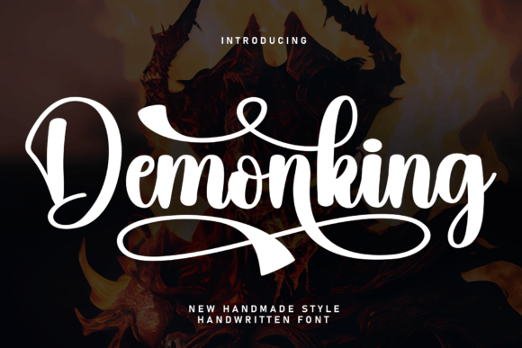 Demonking Font: A Timeless Handwritten Touch for Campaign Clarity