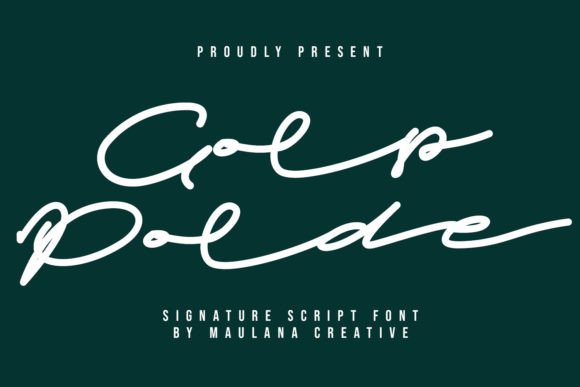 Elevate Your Brand with Golp Polde, a Magical Script Font