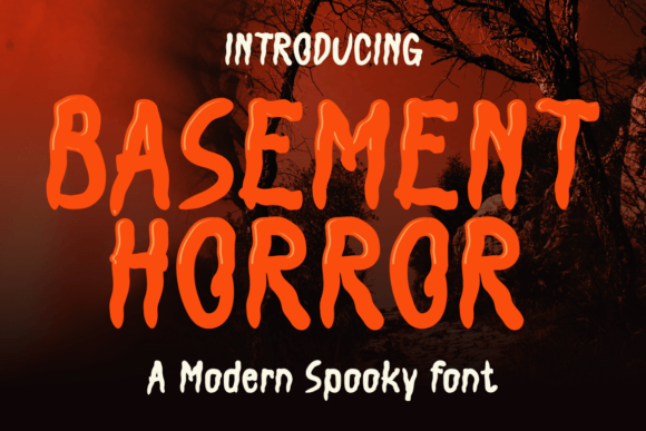 Elevate Your Halloween Crafts with the Basement Horror Font