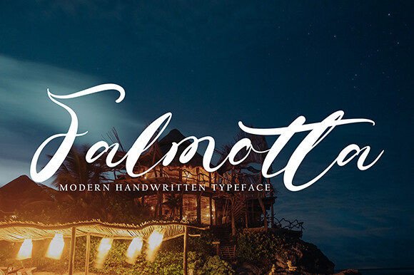 Falmotta Font: The Bold Handwritten Typeface for Campaigns