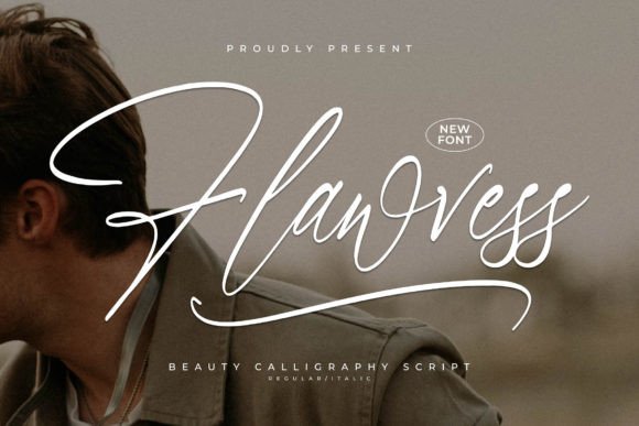 Flawvess: An Elegant Script Font for Digital Branding