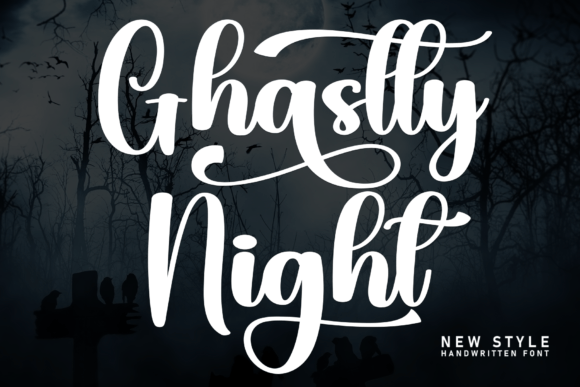 Ghastly Night: A Timeless Handwritten Font for Branding