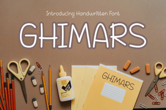 Ghimars: The Friendly Handwritten Font for Modern Web Design