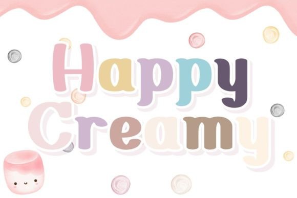 Happy Creamy: A Font That Makes Branding Feel Personal