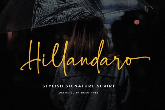 Hillandaro: A Display Font That Elevates Digital Brands