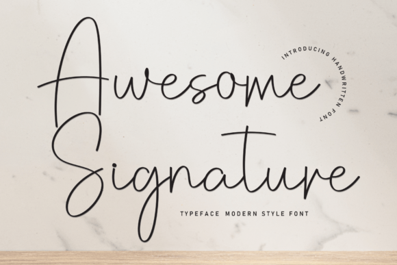 How Awesome Signature Font Elevates Your Brand Identity