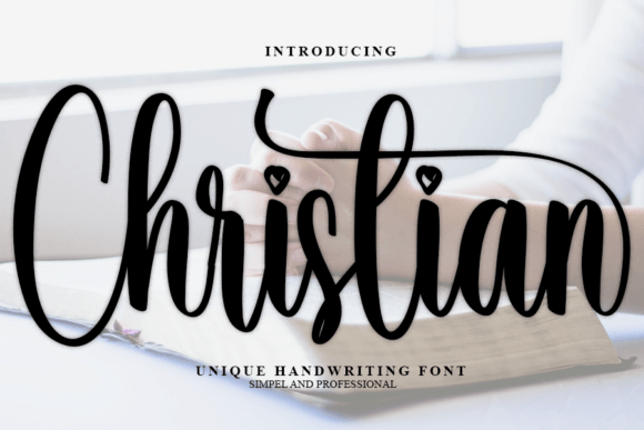 How the Christian Font Creates Delicate Character in Digital Layouts