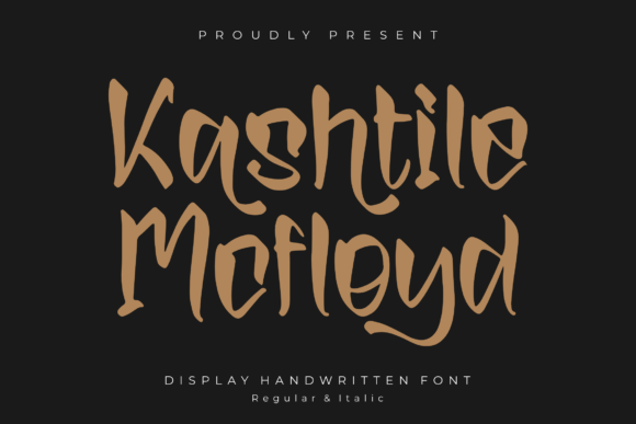 Kashtile Mcfloyd: The Font That Clarifies Your Campaign Message