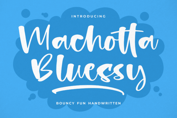 Machotta Bluessy: A Handwritten Font for a Polished Digital Brand