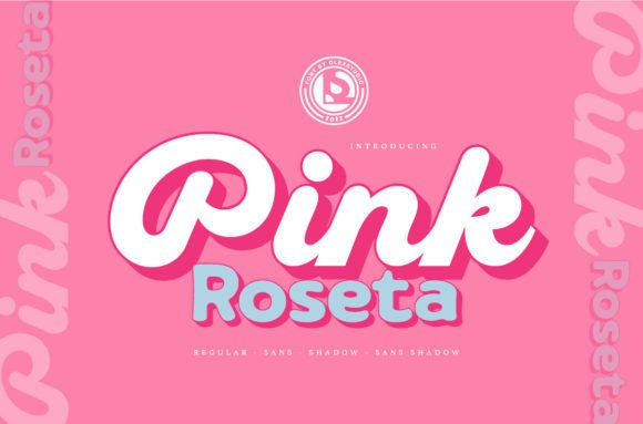 Pink Roseta: The Delicate Font for Your Online Brand