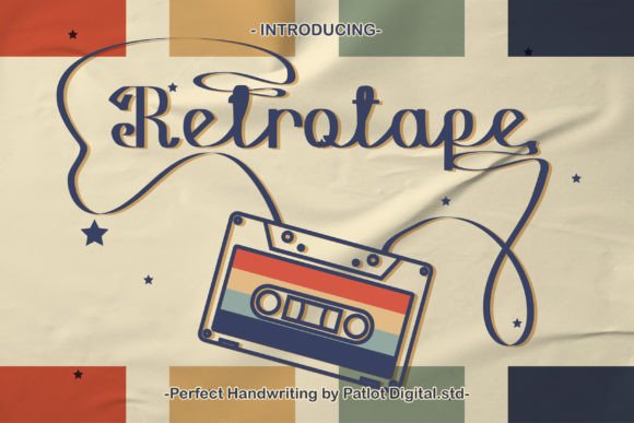 Retro Tape: A Handwritten Font That Brings Warmth to Your Brand