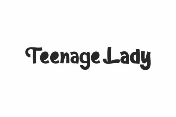 Teenage Lady Font: My Favorite Tool for Crafting a Vintage Shop Style