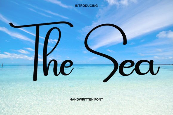The Sea Font: Elegant Typography for a Consistent Business Brand