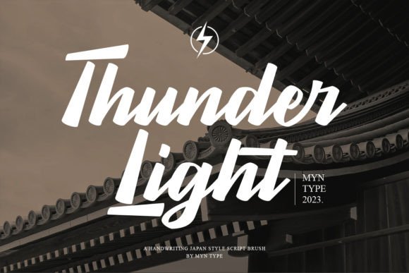 Thunder Light: The Handwritten Script Font for Editorial Depth